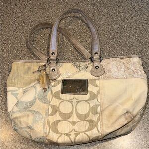 Coach Patchwork Poppy Shoulder Bag